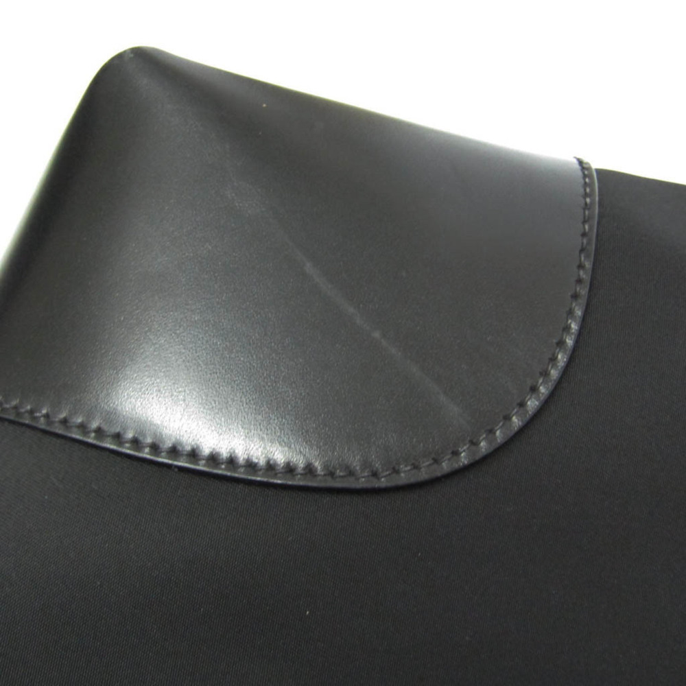 Prada Tessuto + Vitel BR3411 Women's Nylon,Leather Tote Bag Black - Picture 5 of 16